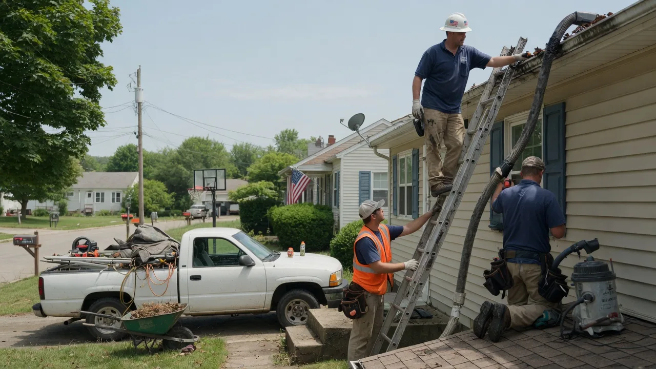 Gutter Installation in Sharples, WV near me
